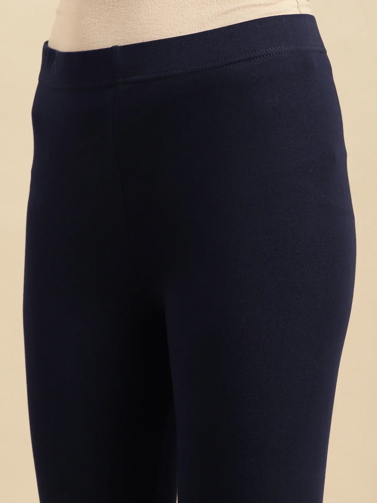 Cotton Solid Ankle Length Churidar Legging