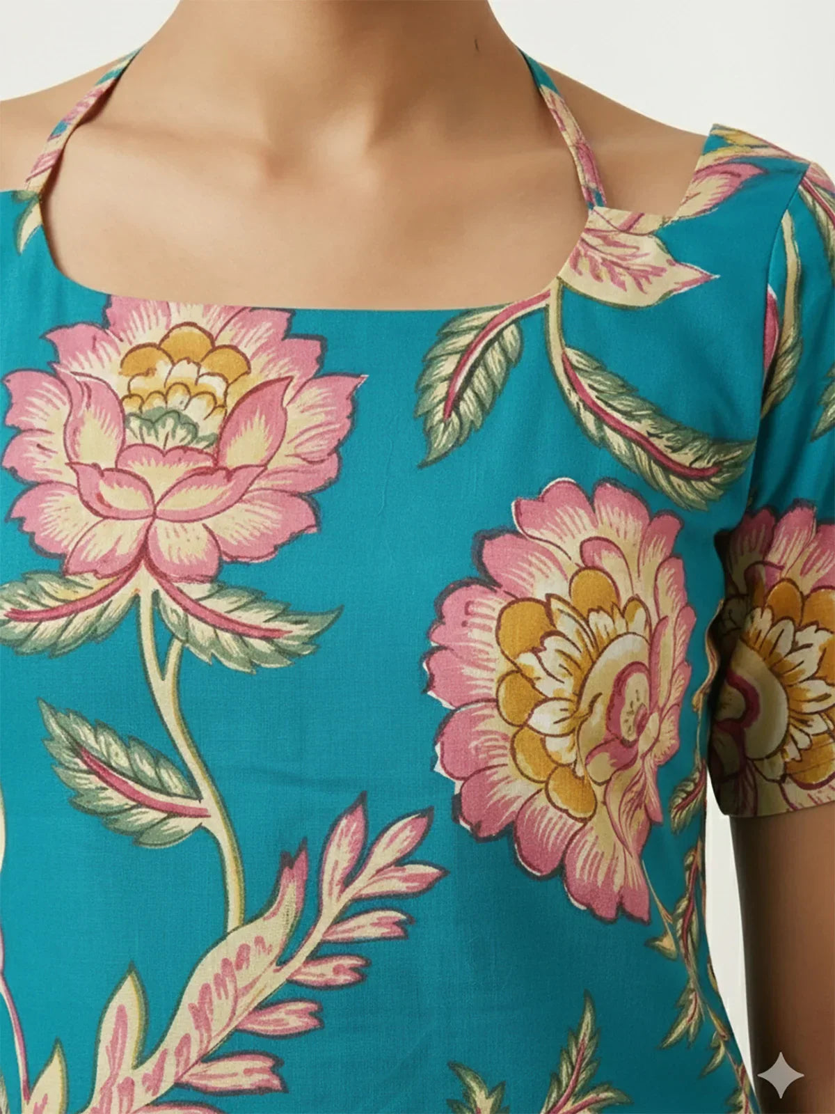 Cotton Cambric Printed Straight Tunic