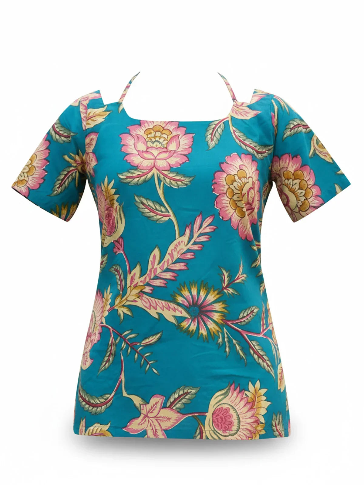 Cotton Cambric Printed Straight Tunic
