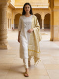 Art Silk Self Design Dupatta